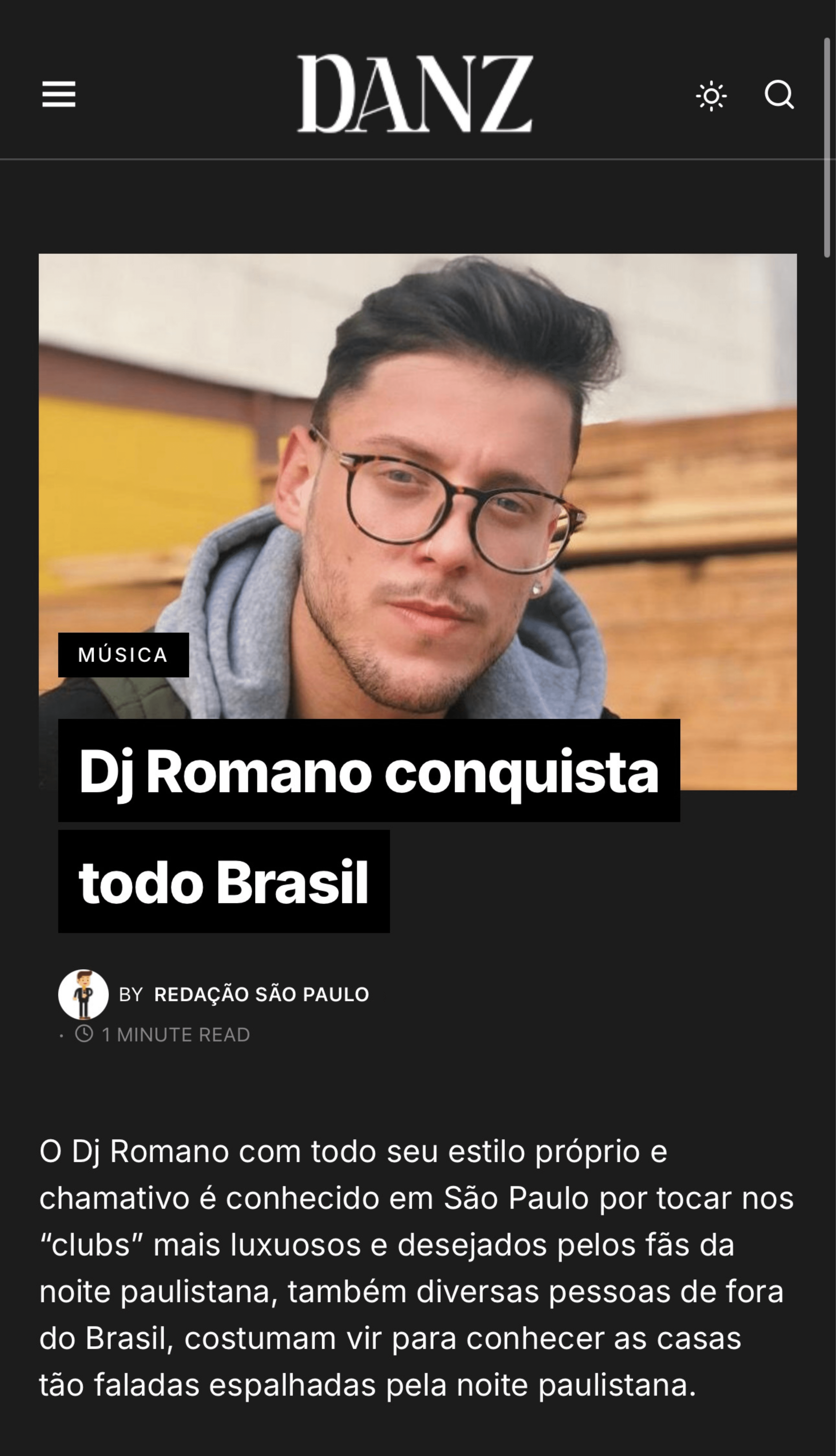 Matéria na mídia 6